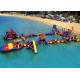 Obstacle Course Inflatable Aqua Park High Temperature And Low Temperature Resistance