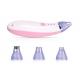 Comedo Suction Facial Pore Cleanser And Blackhead Acne Remover Pink White