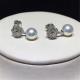 Piaget  full diamonds of rose pearl earrings 18kt  gold  with white gold or yellow gold or pink gold