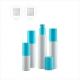 Round Single wall 15ml 30ml 40ml 50ml airless pump  cosmetic bottle  PP PCR Material