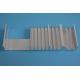 CNC Machining Aluminum Heatsink Extrusion Profiles Aluminum Radiator With T4 T5 T6 Temper