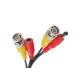Plus DC power cable / BNC Power Extension Cables For CCTV Camera Double Wire