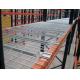2.5M 300kg Industrial Wire Mesh Shelving 5 Shelf Heavy Duty Steel Boltless Storage Unit