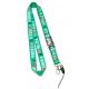 Delicate Shiny Green Cell Phone Neck Lanyard With Love IBIZA Logo Safety Buckle
