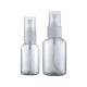 Industrial Cosmetic Clear PET Bottle 30ml 50ml with Fine Mist Sprayer and Custom Color