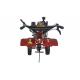 4.0KW Agriculture Tiller Machine 170F Red Direct Gear Transmission Gasoline