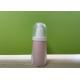 50ml Doube Wall Plastic Cosmetic Bottles With Lotion Pump Cap