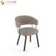 56cm length Ultra Modern Dining Chairs With Metal Legs