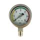 SS304 316ss Brass Stainless Steel Pressure Gauge 2.5 63.5mm 0 To 100 Kpa