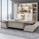 Simple Modern Atmospheric President Boss Executive Manager Office Desk And Chair Combination
