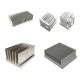 OEM Aluminum Heat Sink Extrusion Silver High Thermal Conductivity