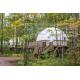 Heat Proof Aluminium Glamping Dome Tent 310 Square Feet With Wood Stove