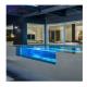 12Mm 15Mm Clear Acrylic Swimming Pool Fence For Hotel Villa House Backyard Customized