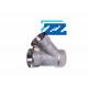 Socket Weld Lateral Tee Pipe Fitting , 3 / 8  ASTM A182 F91 Steel Pipe Fittings