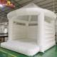 ODM Inflatable Bounce House Round Dome White For Backyard