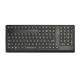CE , FCC Silicone Industrial Super Rubber Keyboard with Integrated Sealed Numeric Keypad and Desk top