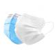 Blue 3ply Disposable Made In China Breathable Healthy Standard Size Safety Civil Face Mask