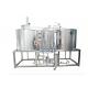 Electic Heating 300L Pilot Brewery / Beer Brewing Equipment With 2.00-3.00mm Stainless Steel 304