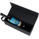 Liquor Champagne Magnetic Closure Collapsible Wine Boxes With Lid and Handle