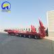 80tons Payload Low Bed Truck Trailer 2 Spare Tire Carriers for Tailored Solutions