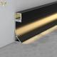 Illuminated Aluminum Skirting Profile Extrusion Board Cove Shape