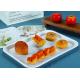 Large Rectangular 100% Melamine Food Serving Tray 15.5