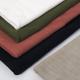 Knit Slub 35/65 Cotton Linen Fabric Plain Dress Materials In Stock