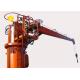 Stiff Boom Jib Offshore Pedestal Crane 3T 9M Durable Low Power Consumption