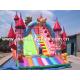 Customized Inflatable Dry Slide In Teddy Bear Design For Sale