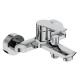Chrome Finish Brass Bath Mixer Taps Without Shower Head
