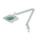 Clamp On Illuminated Magnifying Lamp White Color Compact Design Multi Function