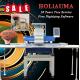 HOLiAUMA cap/tshirt/flat/3d embroidery machine 1 head 1200 spm computerized industrial embroidery machine for sale with