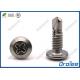 Philips Wafer Head Self Drilling Screw, Stainless Steel 304 / 316 / 18-8 / 410