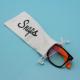 Microfiber Sunglasses Packaging Drawstring Bag Lightweight Eco Friendly