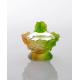 Arabic Liuli Crafts Lidded Crystal Candy Jars D4.33*H4.33inch