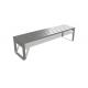 Bus Station Stainless Steel Building Products Benches Easy Installation Trimming Smooth
