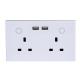 Smart Home Uk Socket Wifi Wall Socket With Usb Socket Charger/wifi Wall Socket Uk/smart Wifi Wall Outlet