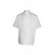 240 GSM 100% Cotton Chef Uniform Half Sleeve Coat White Wrinkle Free Anti Stain