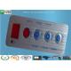 Waterproof Membrane Switch Touch Panel Overlay Red Window Silver Contact Pad