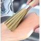 Scrubbing 11.8 Inch Bamboo Dish Scrub Brush Home Restaurant Kitchen Tool