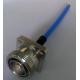 Custom RF Coaxial Cable Assembly L29 DIN 7/16 Jack With RG401 Cables  Flange Mounting