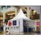 Fabric 6m*6m Big Pagoda Tents Party Wedding Marquee Tents Aluminum Alloy