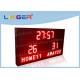 1m x 2m Size and Red Color 12inch Digits Led Electronic Board for Semi - Outdoor
