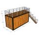 Topshaw 15FT 20FT 10FT Readymade Mobile Kitchen Container Restaurant Shipping Container Bar