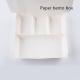 Rectangular Kraft Paper Take Away Box Compostable Disposable With PET Lid