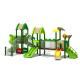 Customized Commercial Theme Park Plastic Slide For Kids Amusement Outdoor Playground