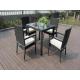 Outdoor Patio Furniture Chair Set , Aluminum Frame Dining Room Set