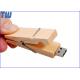 Wooden Clothes Clip Durable Waterproof 2GB Thumbdrives Flash Disk