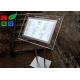 Portable 500x377mm frame LED Crystal Light Box for Menu Display And Guide Sign