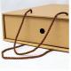 ECO Friendly Recyclable Kraft Corrugated Gift Box For Fruit Packaging No Printing